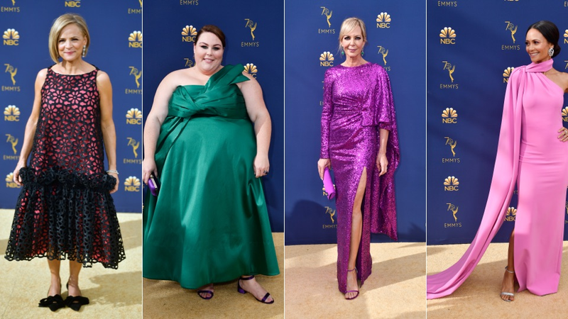 Illustration for article titled All the Demure & Sparkly Shit on the 70th Annual Emmys Red Carpet